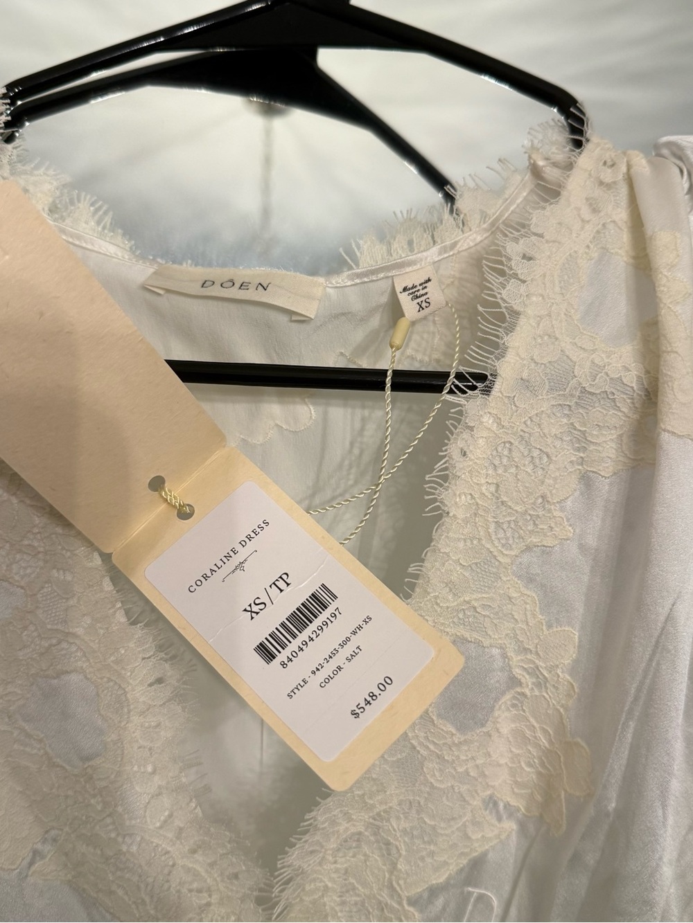 Doen Coraline Maxi Dress in Salt - Picture 5 of 7